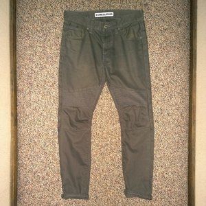 Men's EXPRESS Slim-Fit "Rocco" Motto Jeans